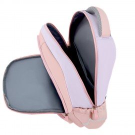 Рюкзак SNOOBAG (СНУБЭГ) PROACTIVE, 2 отделения, 7 карманов, Delicate, сиреневый, 40х29х17 см, 274446