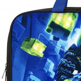 Папка на молнии с ручками BRAUBERG А4, 1 отделение, полиэстер, 80 мм, "Light blade", 274508