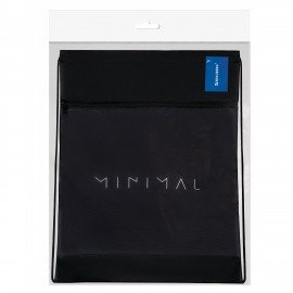 Мешок для обуви BRAUBERG, с петлёй, карман на молнии, 47х37 см, "Minimal", 274636