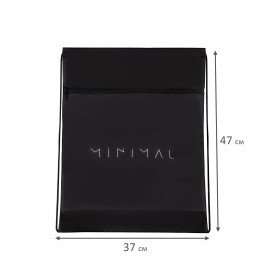 Мешок для обуви BRAUBERG, с петлёй, карман на молнии, 47х37 см, "Minimal", 274636