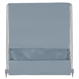 Мешок для обуви BRAUBERG БОЛЬШОЙ, с ручкой, карман на молнии, сетка, 49х41 см, "Милые коты", 274637