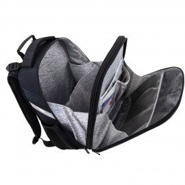 Ранец BRAUBERG UP, 2 отделения, с брелоком, "Speedometer", 36х28х15 см, 274666