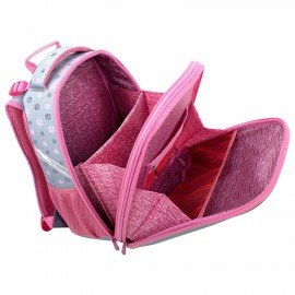 Ранец BRAUBERG UP, 2 отделения, с брелоком, "Милые коты", 36х28х15 см, 274667