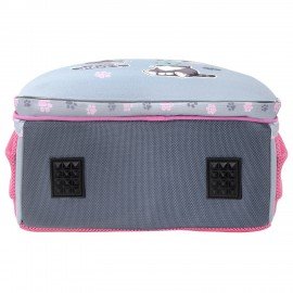 Ранец BRAUBERG UP, 2 отделения, с брелоком, "Милые коты", 36х28х15 см, 274667