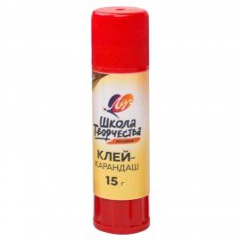 Клей-карандаш ЛУЧ "Школа творчества", 15 г, PVP основа, 29С 1736-08