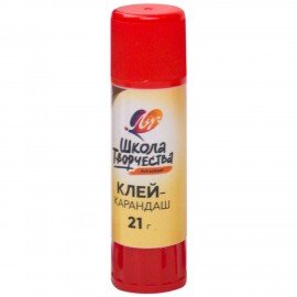 Клей-карандаш ЛУЧ "Школа творчества", 21 г, PVP основа, 29С 1737-08