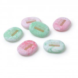 Ластик BRUNO VISCONTI Carrara Bright, 31х40х8мм, овальный, ассорти, 42-0090