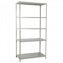 Стойки MS (2550 мм), КОМПЛЕКТ 4 шт. для металлического стеллажа, цвет серый