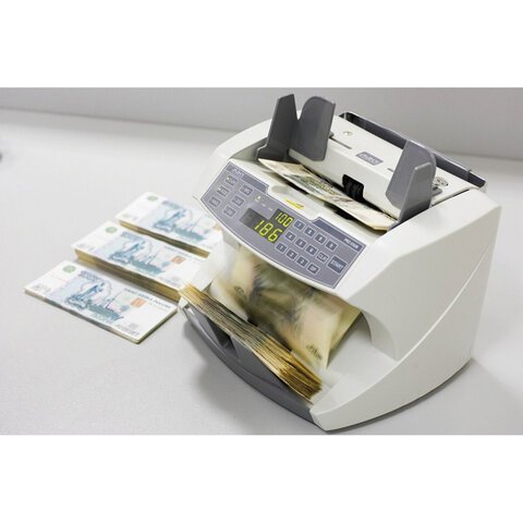 Счетчик банкнот PRO 85 UM, 1500 банкнот/мин., 3 валюты, УФ-, магнитная детекция, фасовка