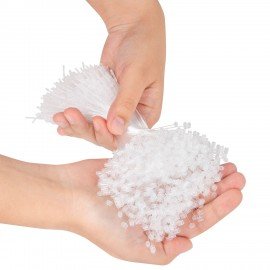 Петли для подвешивания бирок, нерегулируемые, 127 мм, комплект 5000 шт., BRAUBERG, 291048