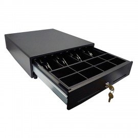 Ящик для денег АТОЛ EC-350-B, электромеханический, 350x405x90, (ККМ ШТРИХ), черный, 39759