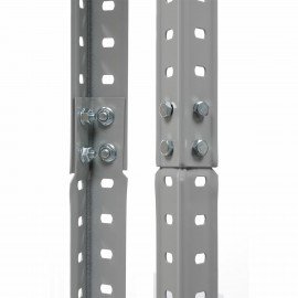 Стеллаж металлический BRABIX "MS KD-180/50-4", 1800х1000х500 мм, 4 полки, сборная стойка, 291116, S240BR145402