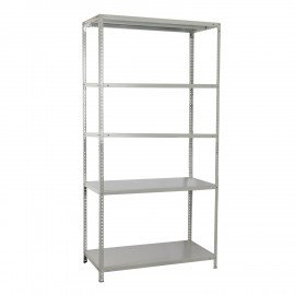 Полка к металлическому стеллажу BRABIX "MS/MS KD", 1000х500 мм, КОМПЛЕКТ 2 шт., с фурнитурой, 291124, S241BR205102