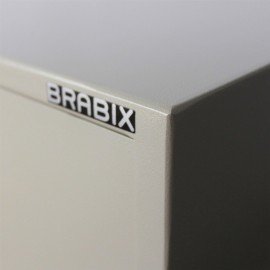 Сейф мебельный BRABIX "D-18m", 180х270х236 мм, 5 кг, ключевой замок, крепление к стене, 291161
