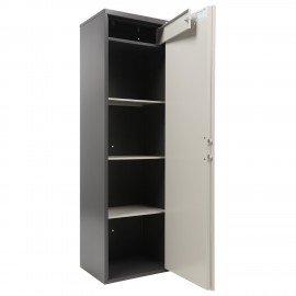 Шкаф металлический для документов AIKO "SL-150ТEL" ГРАФИТ, 1490х460х340 мм, 32 кг, S10799150902