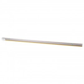 Ценникодержатели полочные самоклеящиеся прозрачные 1250 мм, КОМПЛЕКТ 10 шт., DBR39, 197302