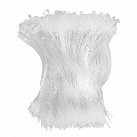 Хомут-биркодержатель бирка ценник петлевой 13 см, BRAUBERG, КОМПЛЕКТ 1000 шт., 291305