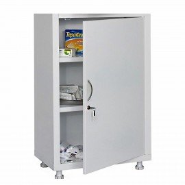 Шкаф медицинский 1-створчатый HILFE "МД 1 1760/SS" 1850х600х400 мм, белый, S26199204009