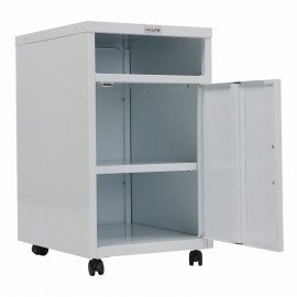 Тумба медицинская подкатная HILFE "МД ТП-3" 710х420х490 мм, цвет белый, S26199403309