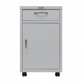 Тумба медицинская подкатная HILFE "МД ТП-2" 710х420х490 мм, с ящиком, цвет белый, S26199402209