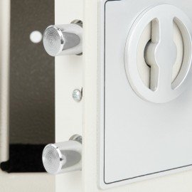 Сейф мебельный DASWERK SC-170EL (170х230х170 мм), электронный замок, бежевый, 291340