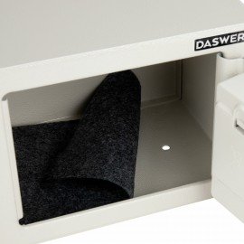 Сейф мебельный DASWERK SC-170EL (170х230х170 мм), электронный замок, бежевый, 291340