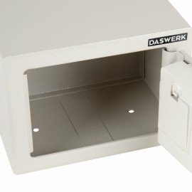 Сейф мебельный DASWERK SC-170EL (170х230х170 мм), электронный замок, бежевый, 291340