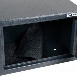 Сейф мебельный DASWERK SC-200EL (200х310х200 мм), электронный замок, графит, 291341