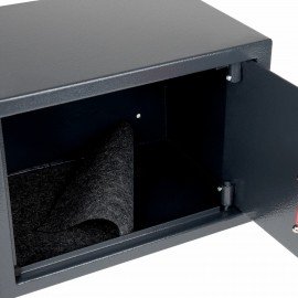 Сейф мебельный DASWERK SC-250KL (250х350х250 мм), ключевой замок, графит, 291342