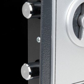 Сейф мебельный DASWERK SC-250EL (250х350х250 мм), электронный замок, графит, 291343