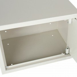 Сейф мебельный DASWERK SC-250KL (250х350х250 мм), ключевой замок, бежевый, 291344