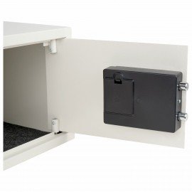 Сейф мебельный DASWERK SC-250EL (250х350х250 мм), электронный замок, бежевый, 291345