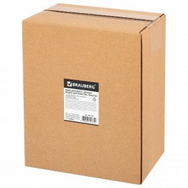 Ящик для денег, ценностей, документов, печатей, 90х160х200 мм, ключевой замок, серебристый, BRAUBERG, 291352