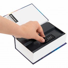 Сейф-книга "Идиот", 55х115х180 мм, кодовый замок, BRAUBERG, 291354