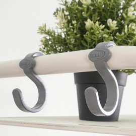 Стеллаж на металлокаркасе "Валенсия-25", 655х300х1555 мм, 5 полок, белый, СТВ25 Б