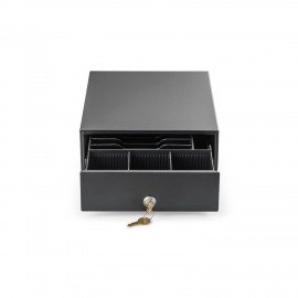 Ящик денежный механический АТОЛ SB-245-B, 245х320х90 мм, без подключения ККМ, черный, 44003