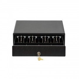 Ящик денежный механический АТОЛ SB-330-B, 330х380х90 мм, без подключения ККМ, черный, 44421