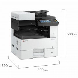 МФУ лазерное KYOCERA ECOSYS M4132idn "3 в 1", А3, 32 стр./мин., 100 000 стр./мес., ДУПЛЕКС, сетевая карта, 1102P13NL0