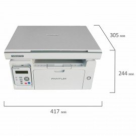 МФУ лазерное PANTUM M6507W "3 в 1", А4, 22 стр./мин., 20000 стр./мес., Wi-Fi