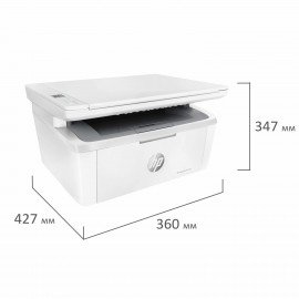 МФУ лазерное HP LaserJet M141w "3 в 1", А4, 20 стр./мин, 8000 стр./ мес., Wi-Fi, 7MD74A