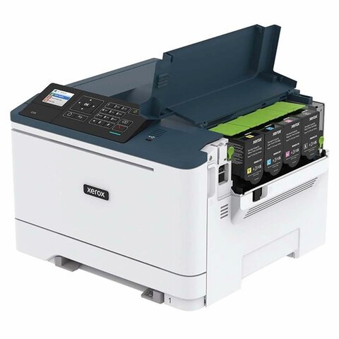 Принтер лазерный ЦВЕТНОЙ XEROX C310, А4, 33 стр./мин, 80000 стр./мес, ДУПЛЕКС, Wi-Fi, сетевая карта, C310V_DNI