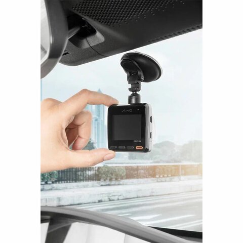 Видеорегистратор автомобильный MIO MiVue C420D, экран 2", 135°, 1920x1080 Full HD, GPS, камера заднего вида, MIO-MIVUE-C420D