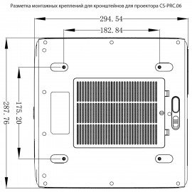 Проектор CACTUS CS-PRC.06B.WUXGA-A, LCD, 21000лм, 1100:1, 3 кг