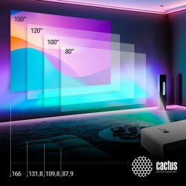 Проектор CACTUS CS-C4.SG, DLP, 1920x1080, 16:9, 28500 лм, 800000:1, 6,8 кг