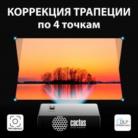 Проектор CACTUS CS-C4.SG, DLP, 1920x1080, 16:9, 28500 лм, 800000:1, 6,8 кг