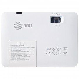 Проектор CACTUS CS-S1.WT, 3LCD, 1024x768, 16:9, 4:3, 34000лм, 15000:1, 3,06 кг