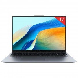 Ноутбук HUAWEI MateBook D16 16", Core i5-13420H, 16 Гб, SSD 1024 Гб, No OS, серый космос, 53014BUY