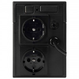 Источник бесперебойного питания SMARTWATT UPS UNI 650E, 650 ВА (390 Вт), 2 розетки, 3703020390007