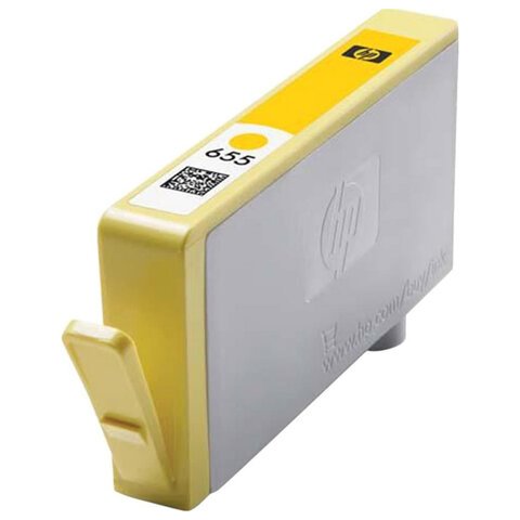 Картридж струйный HP (CZ112AE) Deskjet Ink Advantage 3525/5525/4515/4525 №655, желтый, оригинальный