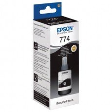 Чернила EPSON 774 (T7741) для СНПЧ Epson M100/M105/M200, черные, ОРИГИНАЛЬНЫЕ, C13T77414A